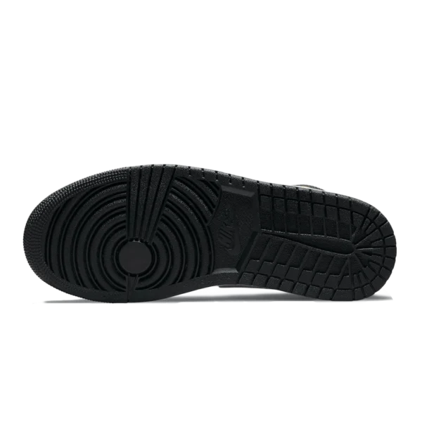 ⁦Air Jordan 1 Mid "Black University Gold" White Pollen Black⁩ – תמונה ⁦5⁩