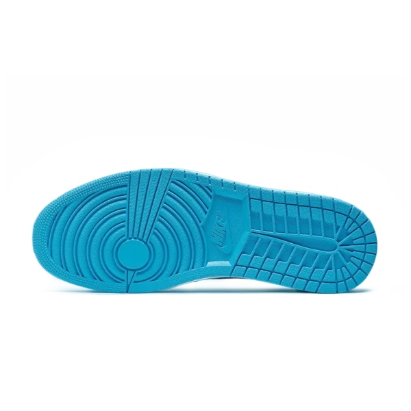 ⁦Air Jordan 1 Low SB x Eric Koston Dark Powder Blue White⁩ – תמונה ⁦5⁩