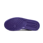 ⁦Air Jordan 1 Low Psychic Purple White⁩ – תמונה ⁦5⁩