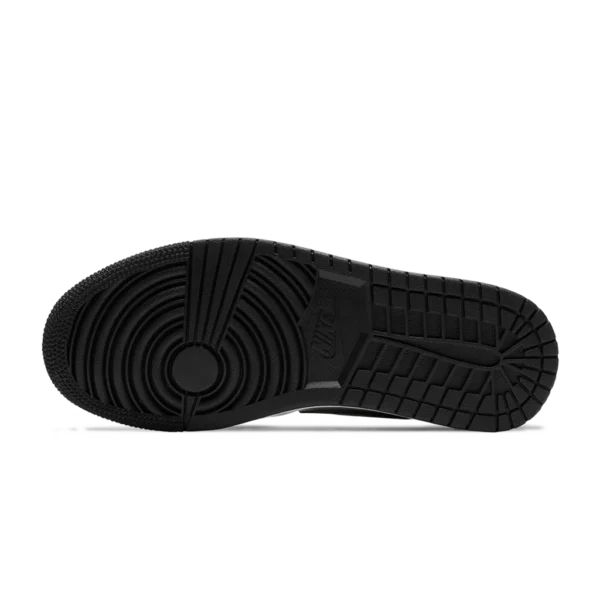 ⁦Air Jordan 1 Low SE Black Metallic Silver White⁩ – תמונה ⁦5⁩