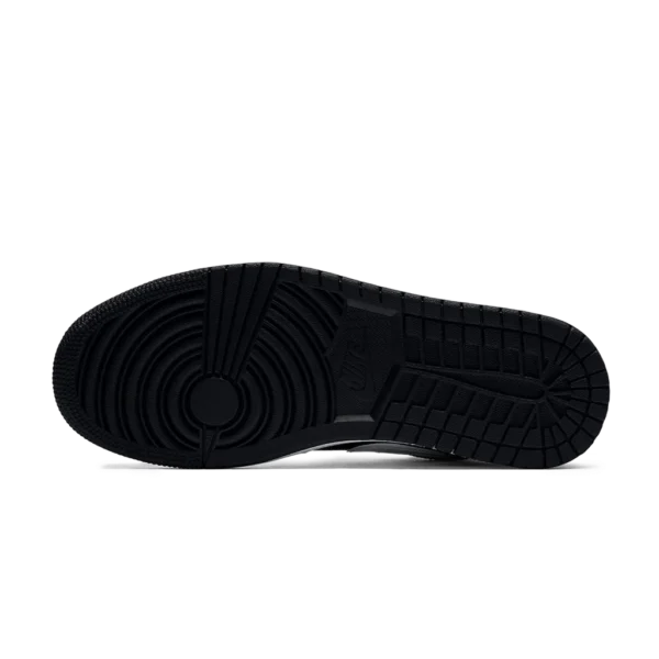 ⁦Air Jordan 1 Low "Brushstroke Swoosh" Black Red⁩ – תמונה ⁦5⁩