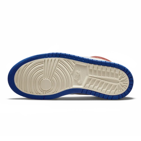 ⁦Air Jordan 1 High Zoom CMFT Team Red Sail Hyper Royal⁩ – תמונה ⁦5⁩