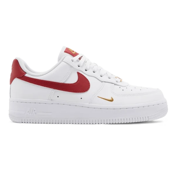 Nike Air Force 1 Essential Low White Gym Red