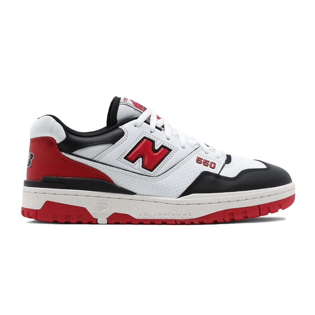 1 New Balance 550 White Team Red – תמונה 1