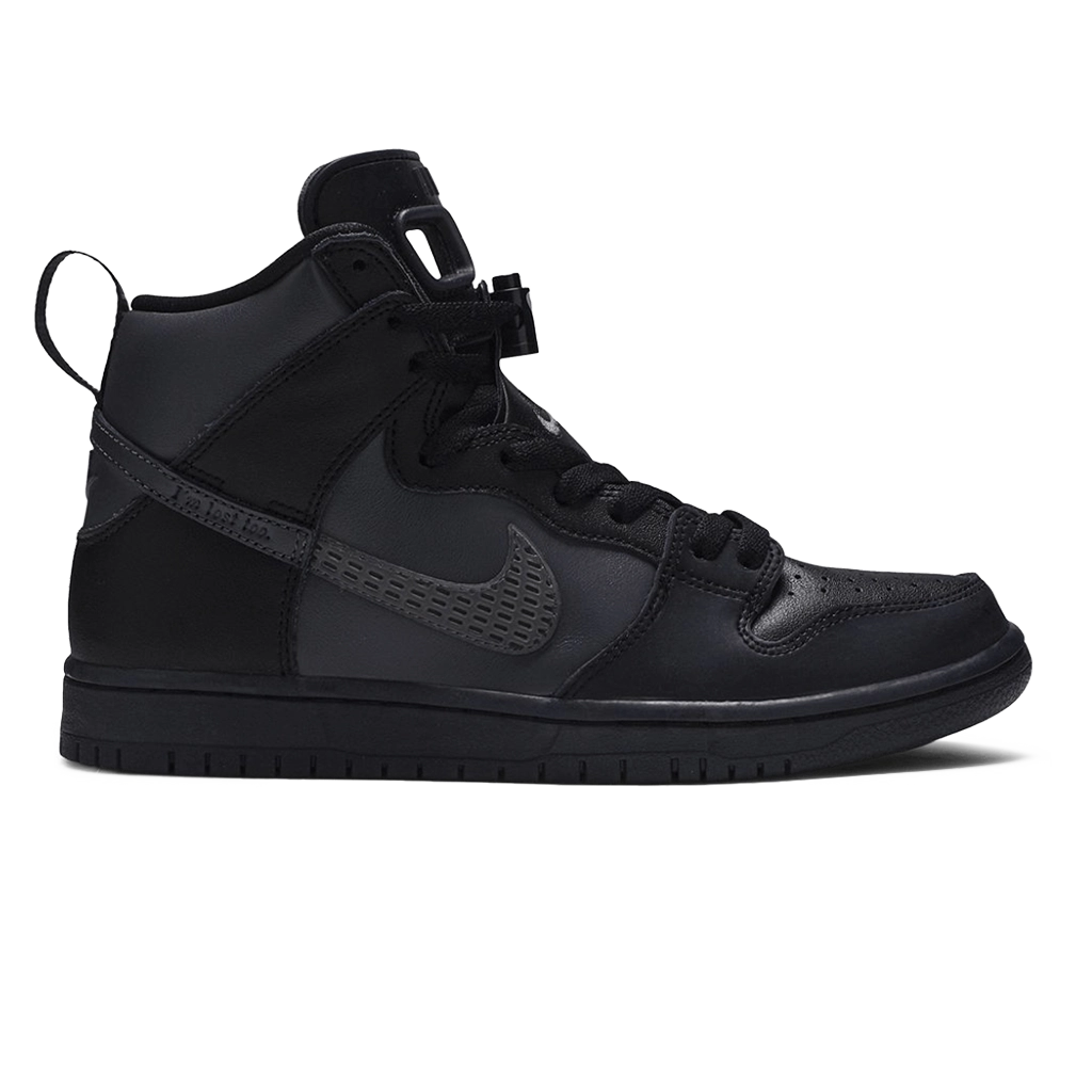 1 Nike Dunk High SB x Forty Percent Against Rights "AJ6" Black Dark Grey – תמונה 1