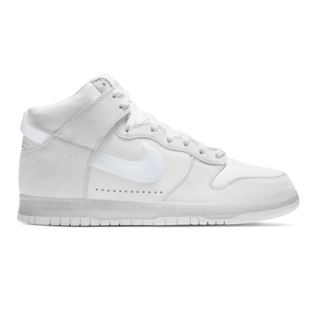 1 Nike Dunk High x Slam Jam White Platinum – תמונה 1