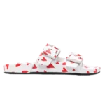 Balenciaga Mallorca Heart Print Sandals