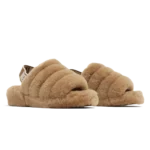 ⁦UGG Fluff Yeah Slide Chestnut⁩ – תמונה ⁦2⁩