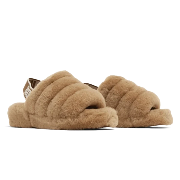 ⁦UGG Fluff Yeah Slide Chestnut⁩ – תמונה ⁦2⁩