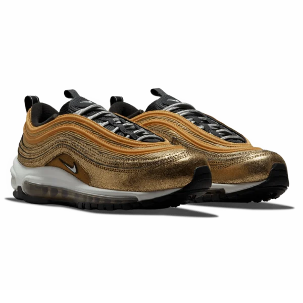 ⁦Nike Air Max 97 “Cracked Gold”⁩ – תמונה ⁦2⁩