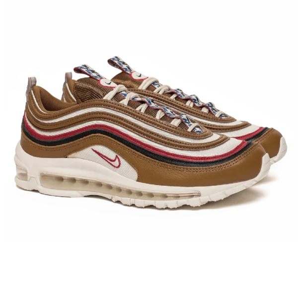 ⁦Nike Air Max 97 Brown White Navy Pink⁩ – תמונה ⁦2⁩