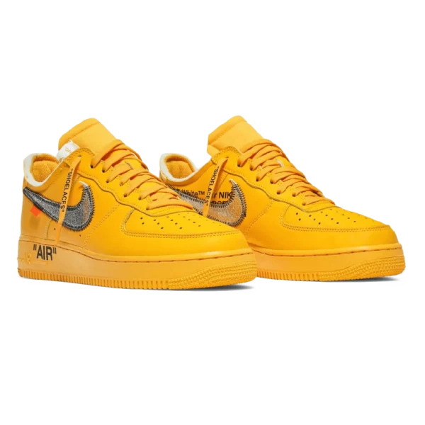 ⁦Off-White x Air Force 1 Low "Lemonade"⁩ – תמונה ⁦2⁩