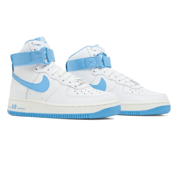 ⁦Nike Air Force 1 University Blue White⁩ – תמונה ⁦2⁩