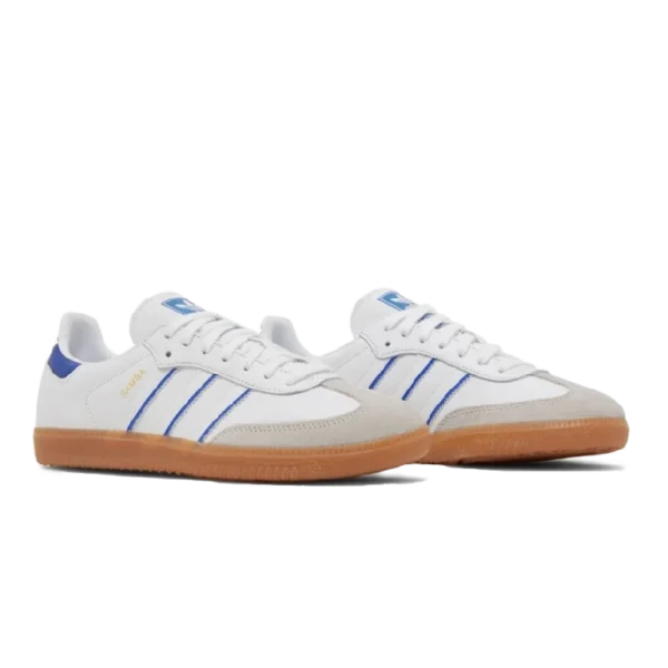 ⁦Adidas Samba OG Blue Cloud White Lucid Blue⁩ – תמונה ⁦2⁩