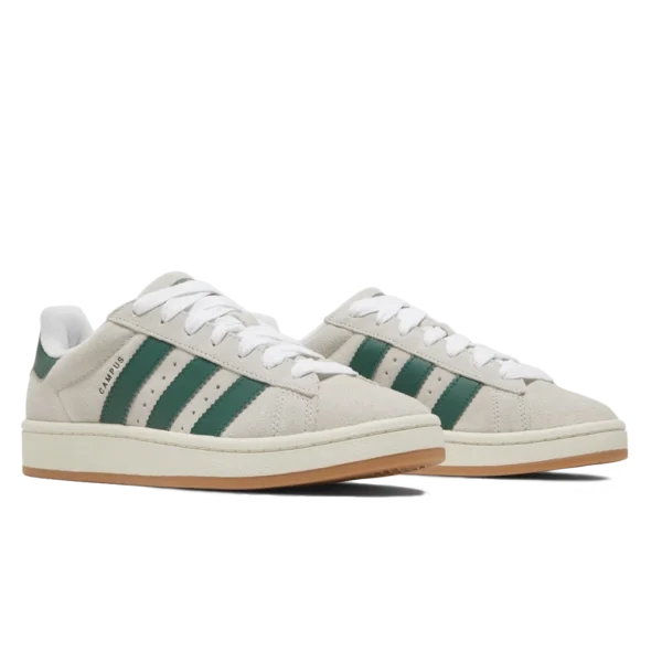 ⁦Adidas Campus 00s Crystal White Dark Green⁩ – תמונה ⁦2⁩