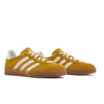 ⁦Adidas Gazelle Indoor Orange Peel Cloud White Gold Metallic⁩ – תמונה ⁦2⁩