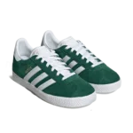 ⁦Adidas Gazelle Junior Dark Green Cloud White⁩ – תמונה ⁦2⁩
