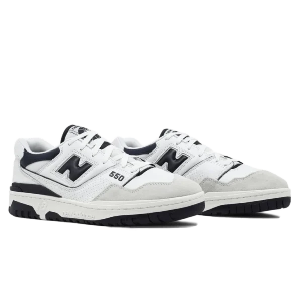 ⁦New Balance 550 White Grey⁩ – תמונה ⁦2⁩