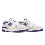 ⁦New Balance 550 White Prism Purple⁩ – תמונה ⁦2⁩