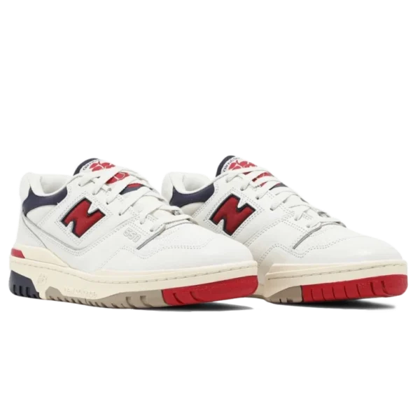 ⁦New Balance 550 x Aimé Leon Dore Red Navy⁩ – תמונה ⁦2⁩