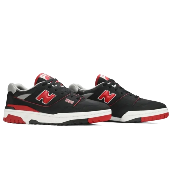 ⁦New Balance 550 Black Red⁩ – תמונה ⁦2⁩