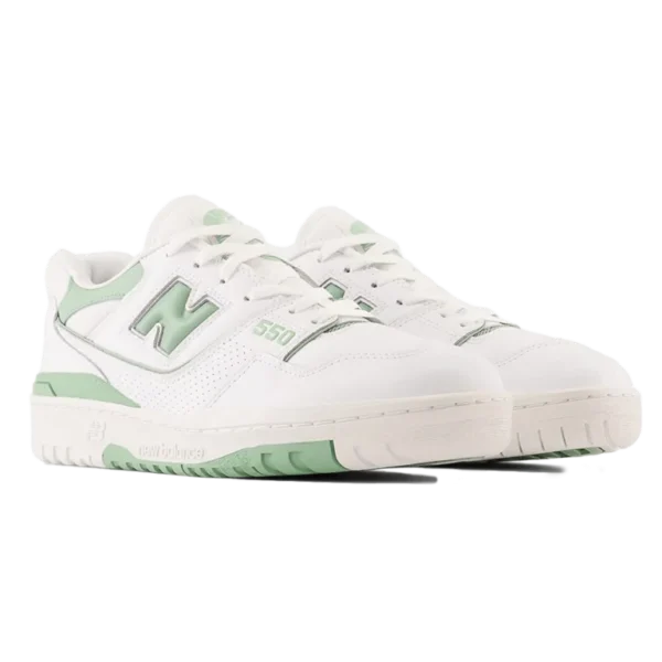 ⁦New Balance 550 White Mint Green⁩ – תמונה ⁦2⁩
