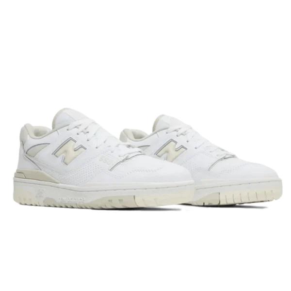 ⁦New Balance 550 White Silver Birch⁩ – תמונה ⁦2⁩