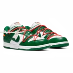 ⁦Nike Dunk Low x Off-White Pine Green⁩ – תמונה ⁦2⁩