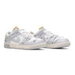 ⁦Nike Dunk Low x Off-White “Lot 49 of 50” Sail Neutral Grey⁩ – תמונה ⁦2⁩
