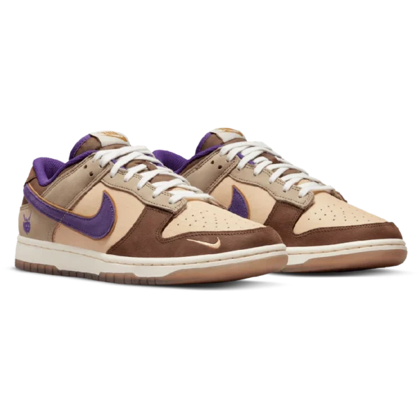 ⁦Nike Dunk Low Premium “Setsubun” Court Purple Khaki⁩ – תמונה ⁦2⁩
