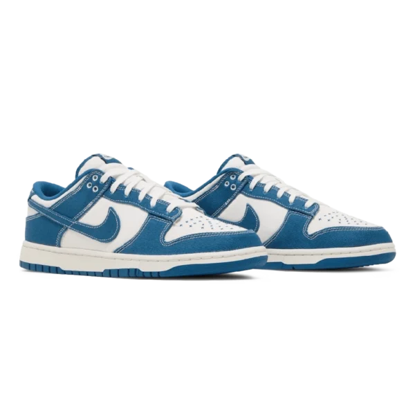 ⁦Nike Dunk Low “Sashiko" Industrial Blue⁩ – תמונה ⁦2⁩