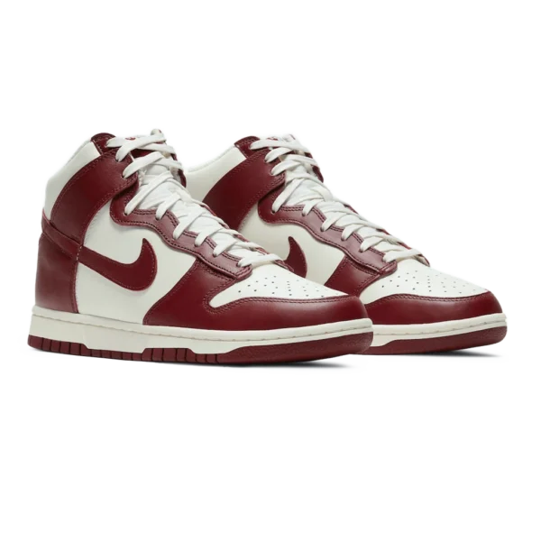 ⁦Nike Dunk High Team Red⁩ – תמונה ⁦2⁩