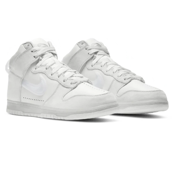 ⁦Nike Dunk High x Slam Jam White Platinum⁩ – תמונה ⁦2⁩