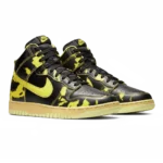 ⁦Nike Dunk High 1985 Yellow Acid Wash⁩ – תמונה ⁦2⁩