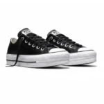 ⁦Converse Chuck Taylor All Star Lift Clean Black⁩ – תמונה ⁦2⁩