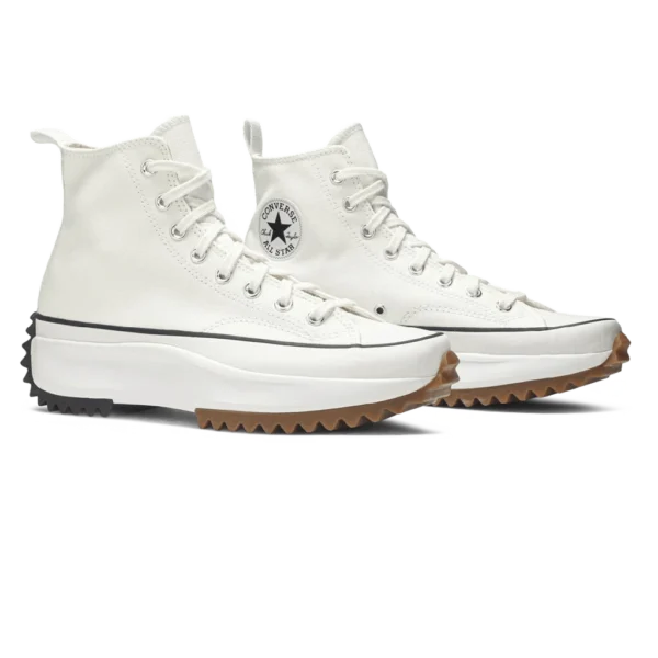 ⁦Converse Run Star Hike High White Black Gum⁩ – תמונה ⁦2⁩
