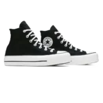 ⁦Converse Chuck Taylor All Star Platform High Black⁩ – תמונה ⁦2⁩