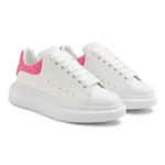 ⁦Alexander McQueen Oversized Sneaker White Glitter Detail⁩ – תמונה ⁦2⁩