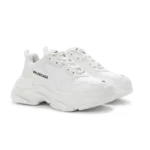 ⁦Balenciaga Fabric Mesh Triple S White⁩ – תמונה ⁦2⁩