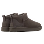 ⁦UGG Classic Ultra Mini Grey⁩ – תמונה ⁦3⁩