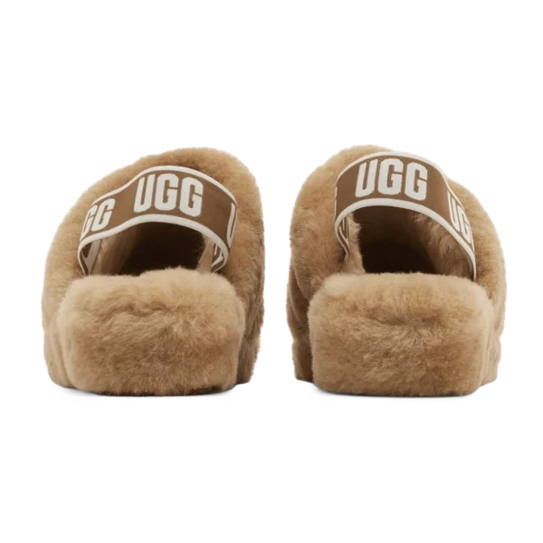 ⁦UGG Fluff Yeah Slide Chestnut⁩ – תמונה ⁦3⁩