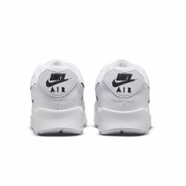 ⁦Nike Air Max 90 White Black⁩ – תמונה ⁦3⁩