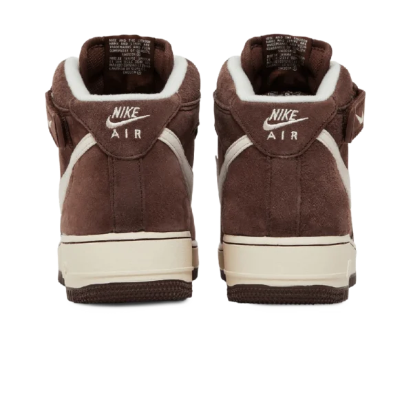 ⁦Nike Air Force 1 Mid Chocolate⁩ – תמונה ⁦3⁩