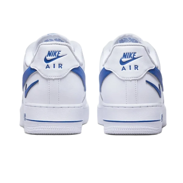 ⁦Nike Air Force 1 07 "Cut Out Swoosh" Game Royal⁩ – תמונה ⁦3⁩