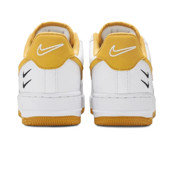 ⁦Nike Air Force 1 "Double Swoosh" White Light Ginger⁩ – תמונה ⁦3⁩