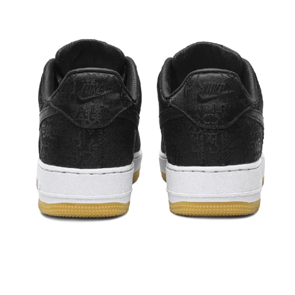 ⁦Nike Air Force 1 x Fragment Design x CLOT “Black Silk”⁩ – תמונה ⁦3⁩
