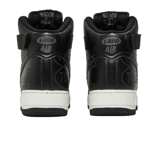 ⁦Nike Air Force 1 High ’07 Premium "Toll Free Pack" Black⁩ – תמונה ⁦3⁩
