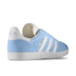 ⁦Adidas Gazelle Clear Sky White Gold Metallic⁩ – תמונה ⁦3⁩