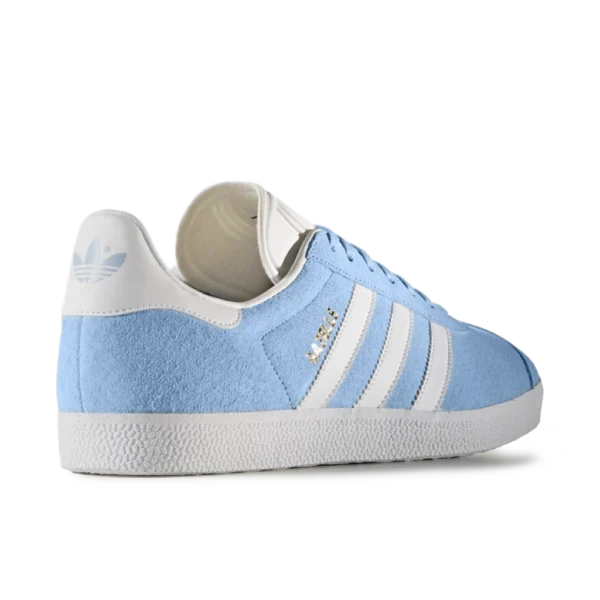⁦Adidas Gazelle Clear Sky White Gold Metallic⁩ – תמונה ⁦3⁩