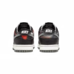 ⁦Nike Dunk Low "Graffiti Pack" Black Red⁩ – תמונה ⁦3⁩